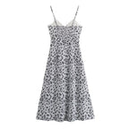 Women's Floral V-Neck Cami Maxi Dress