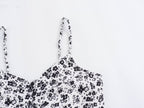 Women's Floral V-Neck Cami Maxi Dress