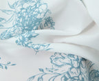 Landscape-Print Square-Neck Slip Dress