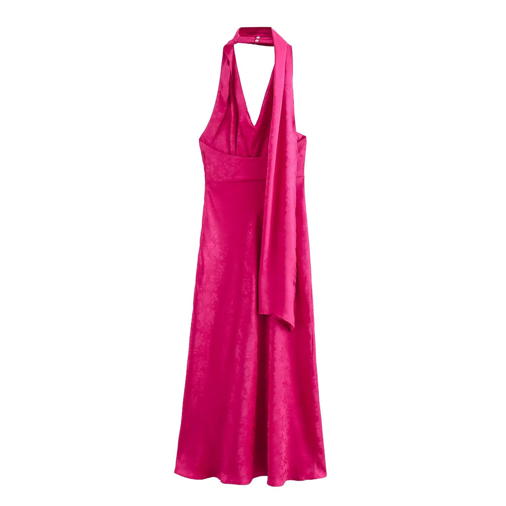Jacquard A-Line Dress