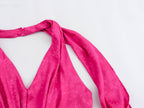 Jacquard A-Line Dress