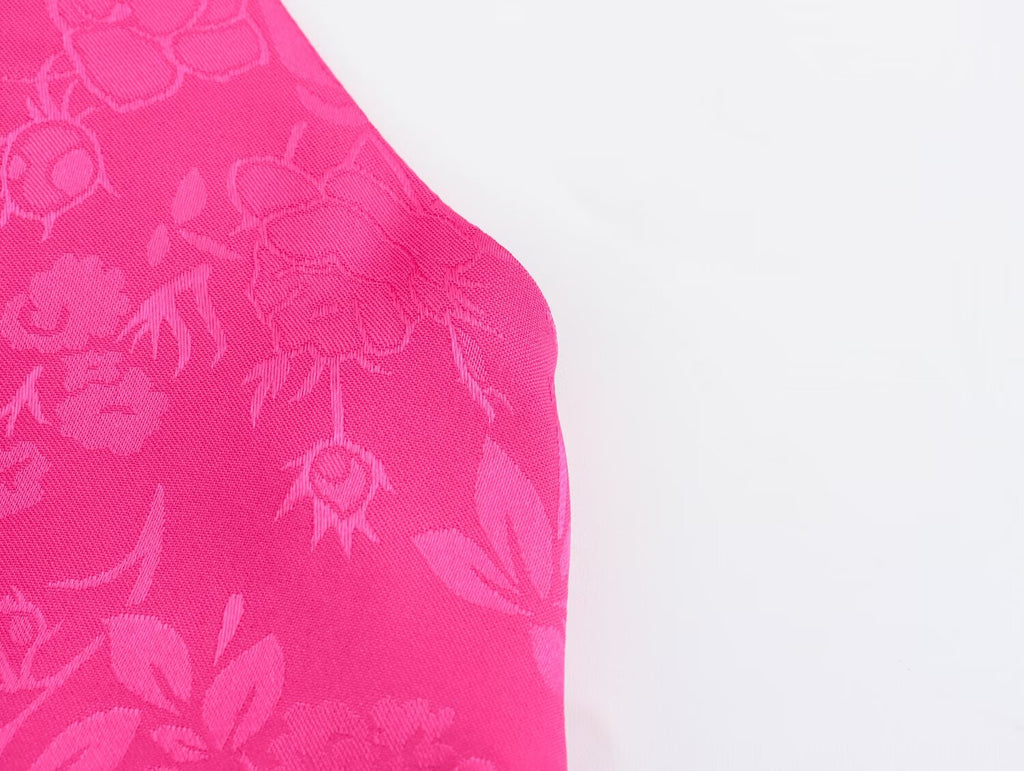 Jacquard A-Line Dress