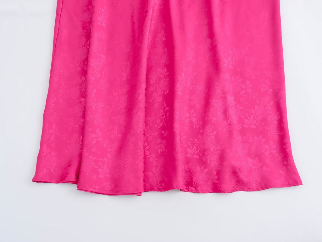 Jacquard A-Line Dress