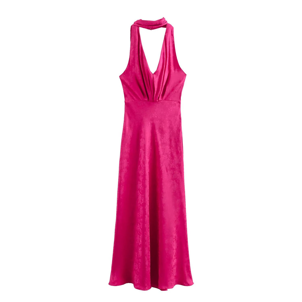 Jacquard A-Line Dress