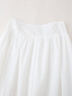 Women's Autumn Contrast Embroidered Shirt And Skirt Two-Piece Set