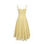 Women's Temperamental Fashionable High Grade French Strap Gentle Dress Slimming Floral Strap Dress