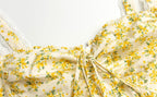 Women's Temperamental Fashionable High Grade French Strap Gentle Dress Slimming Floral Strap Dress