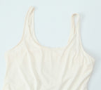Solid Spaghetti-Strap A-Line Maxi Dress