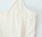 Solid Spaghetti-Strap A-Line Maxi Dress
