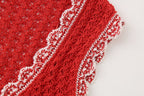 Women's Summer Sleeveless Jacquard Mesh Knitted Mini Dress