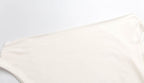 Women’s White Pleated Cowl Neck Sleeveless Top