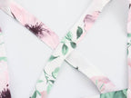 French Casual Vacation Simple Halter Printing Slip Dress