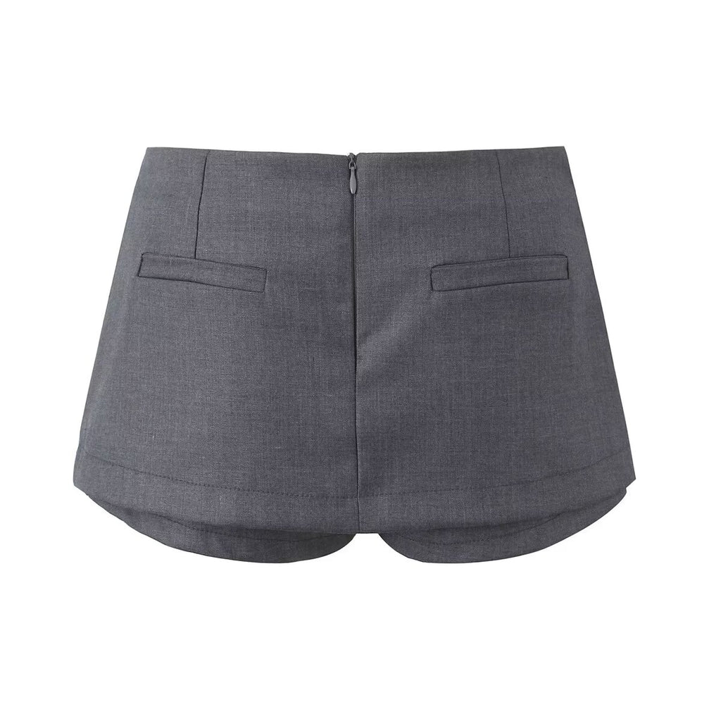 Two Way For Summer Korean Low Waist Hip Pantskirt