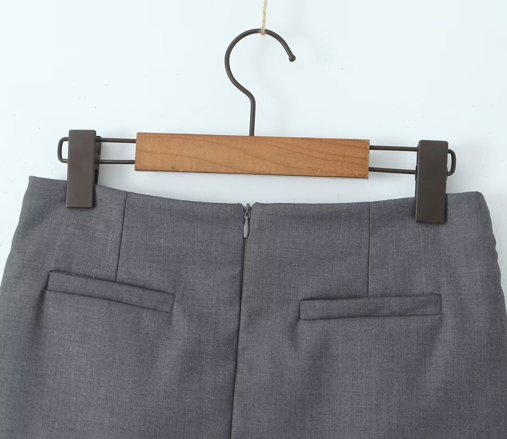 Two Way For Summer Korean Low Waist Hip Pantskirt