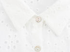 Women's Embroidered Collared Midi Dress