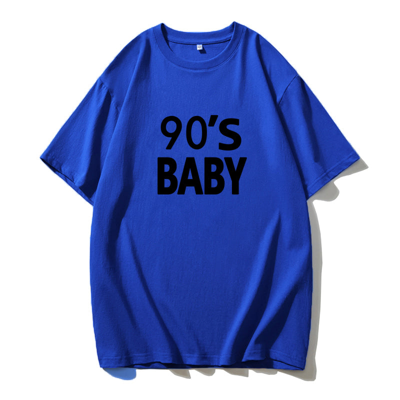 Women's Letter Graphic Cotton T Shirt Women Simple Basic Short Sleeved Shirt Women All Match Loose Pullover