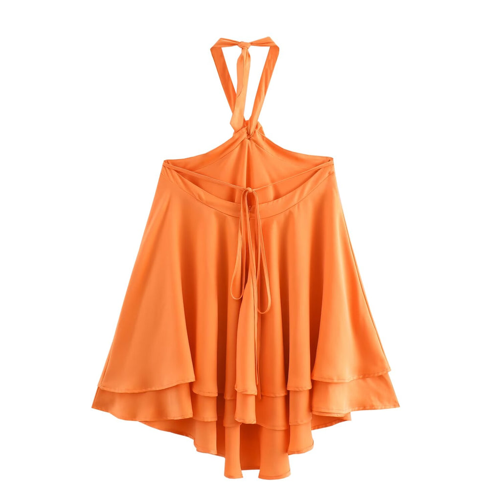 Women's Halter Mini Dress