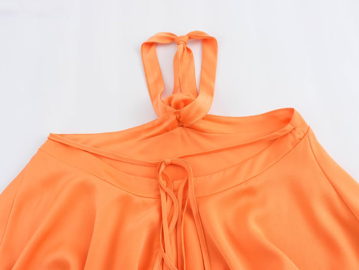 Women's Halter Mini Dress