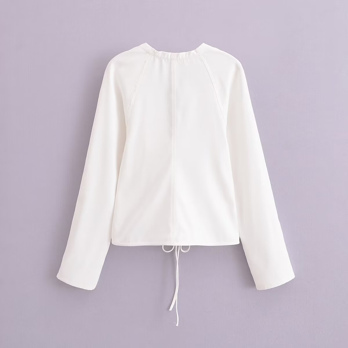 Women's Summer Women Clothing Casual Simple All Match Rope Top