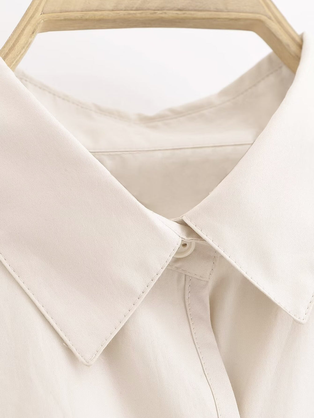 Women's Summer Bowknot Decoration Shirt Lace Up Slimming Shirt Top