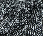 Women's With Knot Printing Cutting Top Trousers