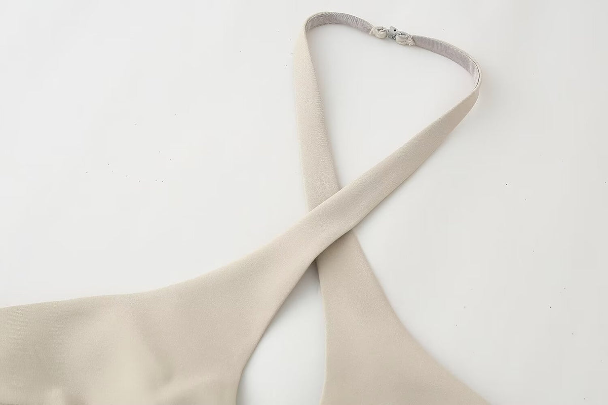 's Street Personality Hollow Out Cutout Out Buckle Camisole