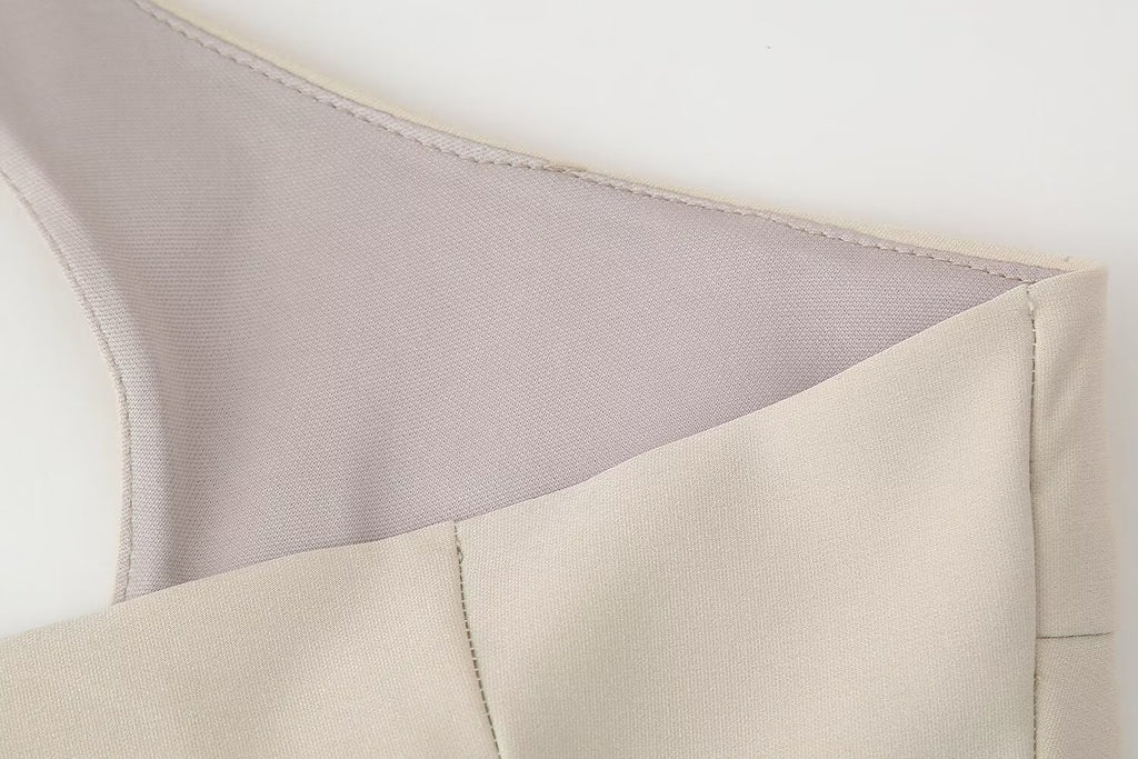 's Street Personality Hollow Out Cutout Out Buckle Camisole