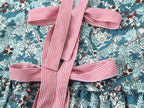 Women's Doll Collar Bow Print Top Contrast Color Casual Trousers Suit