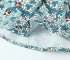 Women's Doll Collar Bow Print Top Contrast Color Casual Trousers Suit