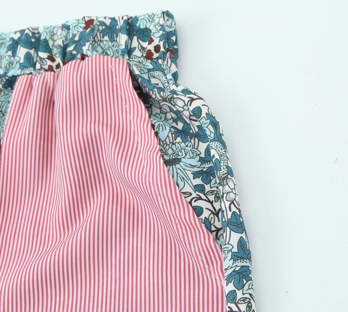 Women's Doll Collar Bow Print Top Contrast Color Casual Trousers Suit