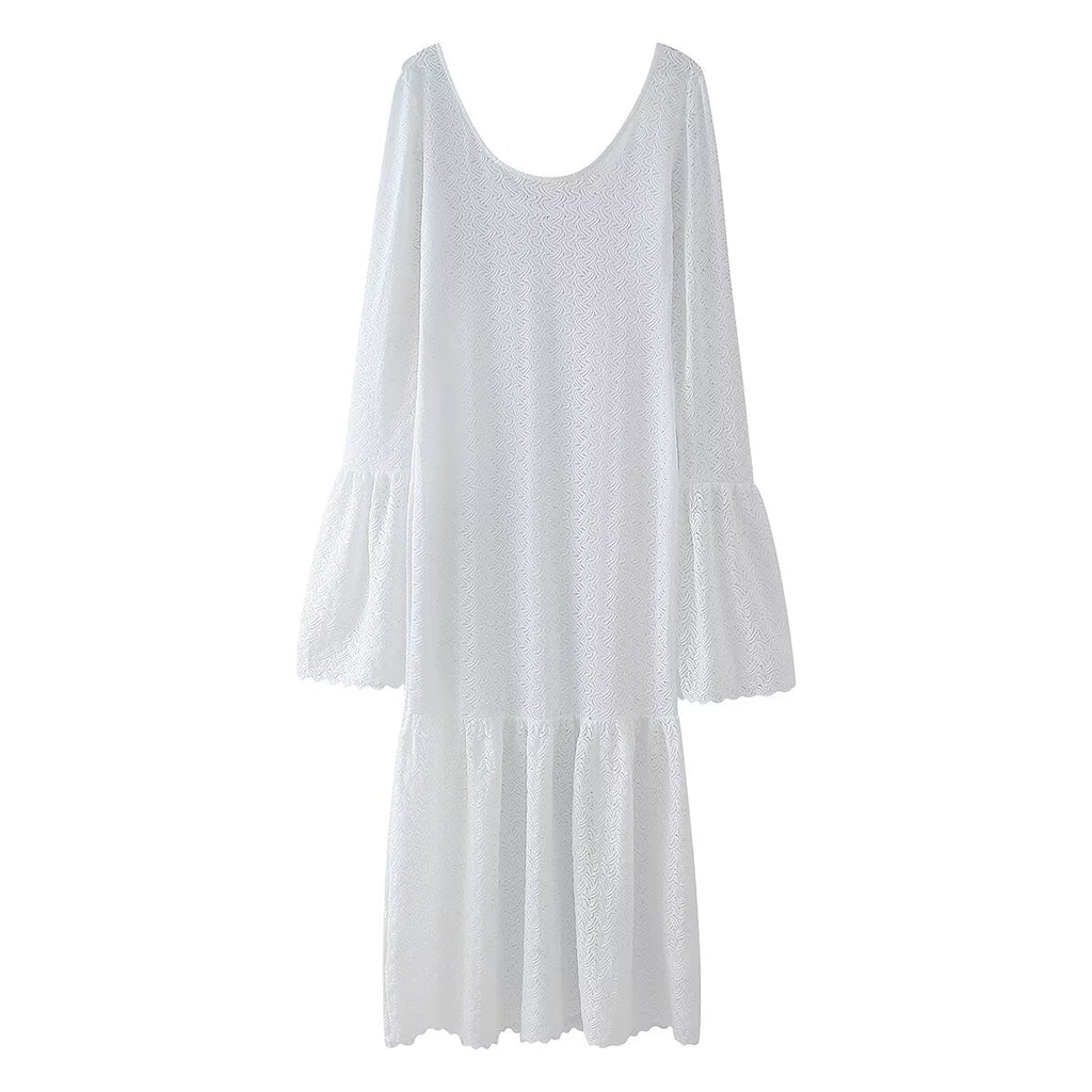 U-Neck Cutout Bodycon Dress