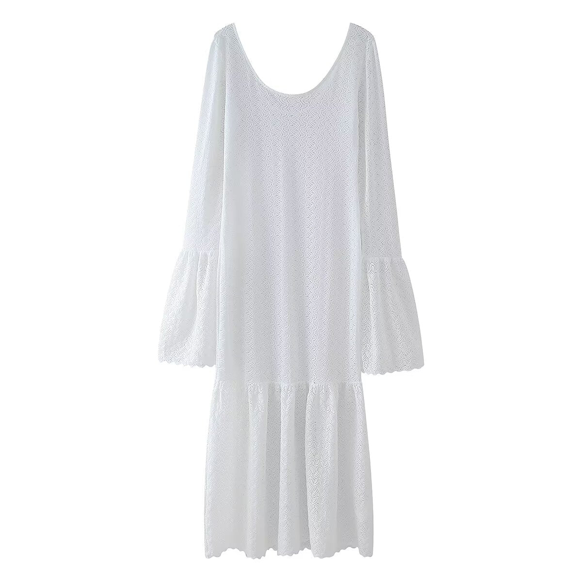 U-Neck Cutout Bodycon Dress