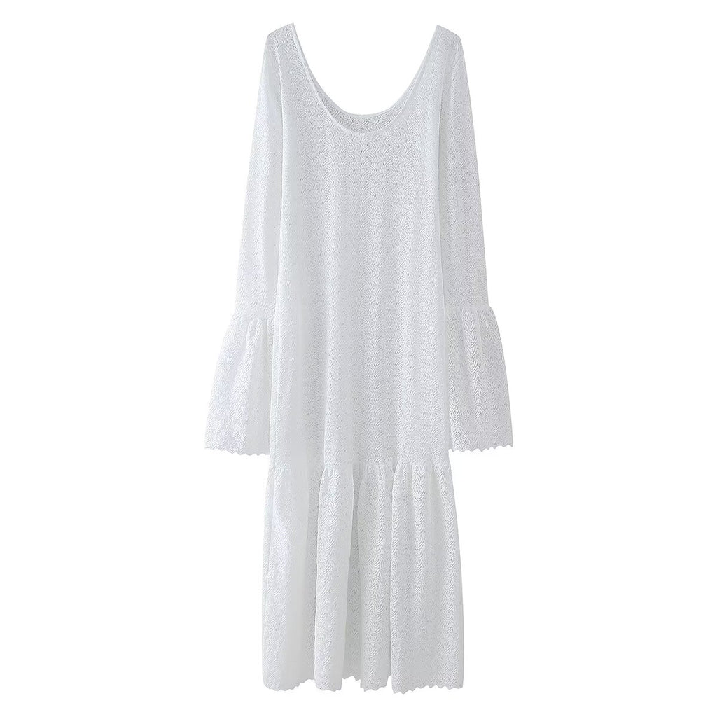 U-Neck Cutout Bodycon Dress