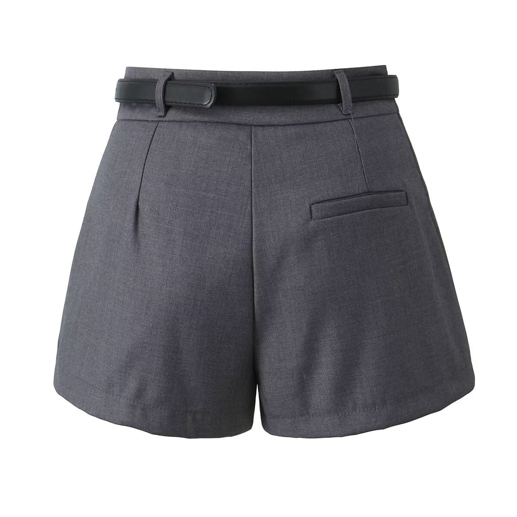 Spring Summer Zipper High Waist Slim Skirt