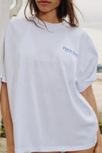 Women's Simple Casual All Match Round Neck Pullover Short Sleeve Printed Cotton T Shirt