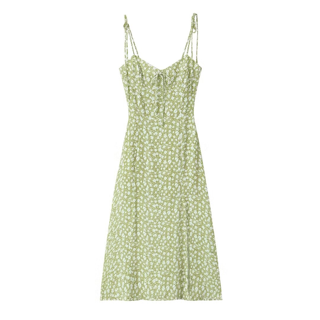Women's Midi Floral Dress