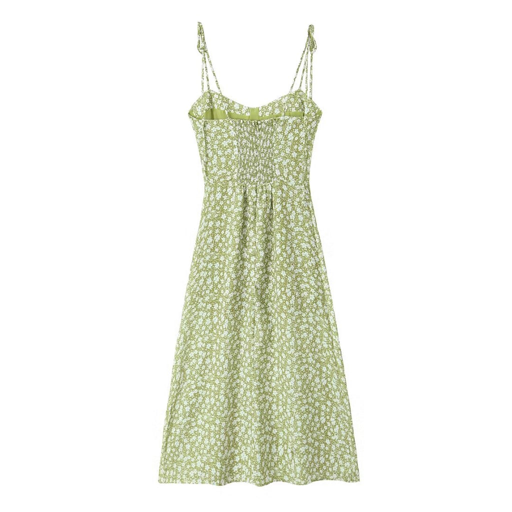 Women's Midi Floral Dress