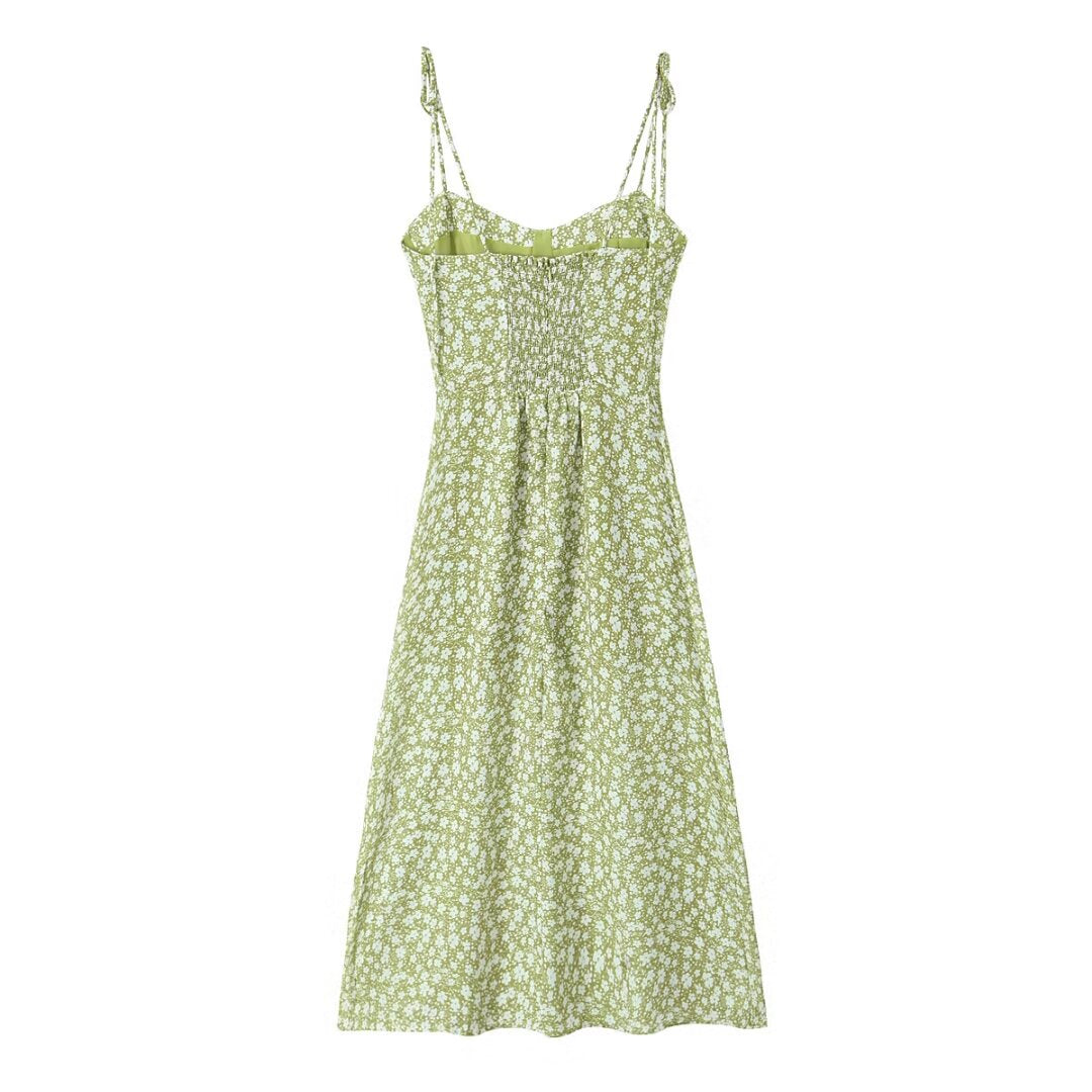 Women's Midi Floral Dress