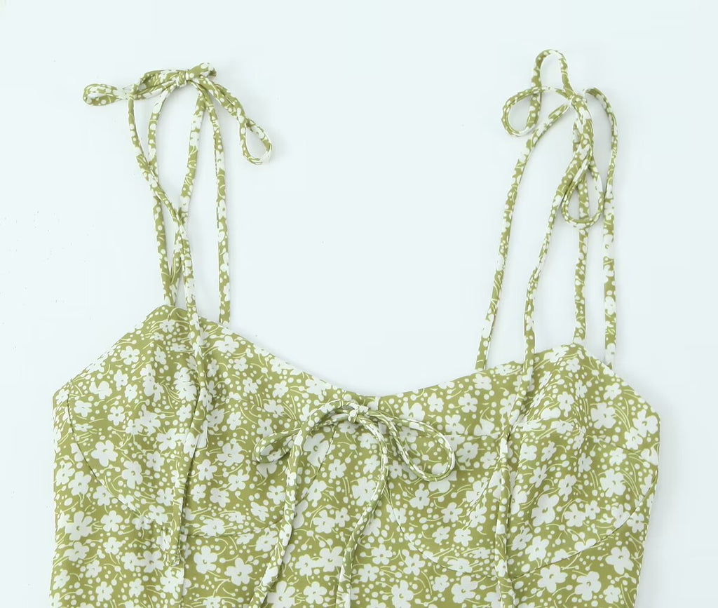 Women's Midi Floral Dress