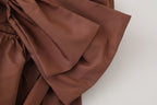 Women's Strapless Bow-Detail Dress