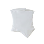 's Street Design Pleated Decorative Tube Top
