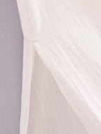 Women's Embroidered Floral V-Neck Lantern-Sleeve Dress