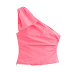 's Bowknot Decoration Taffeta Top