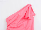 's Bowknot Decoration Taffeta Top