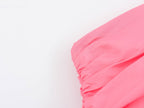 's Bowknot Decoration Taffeta Top