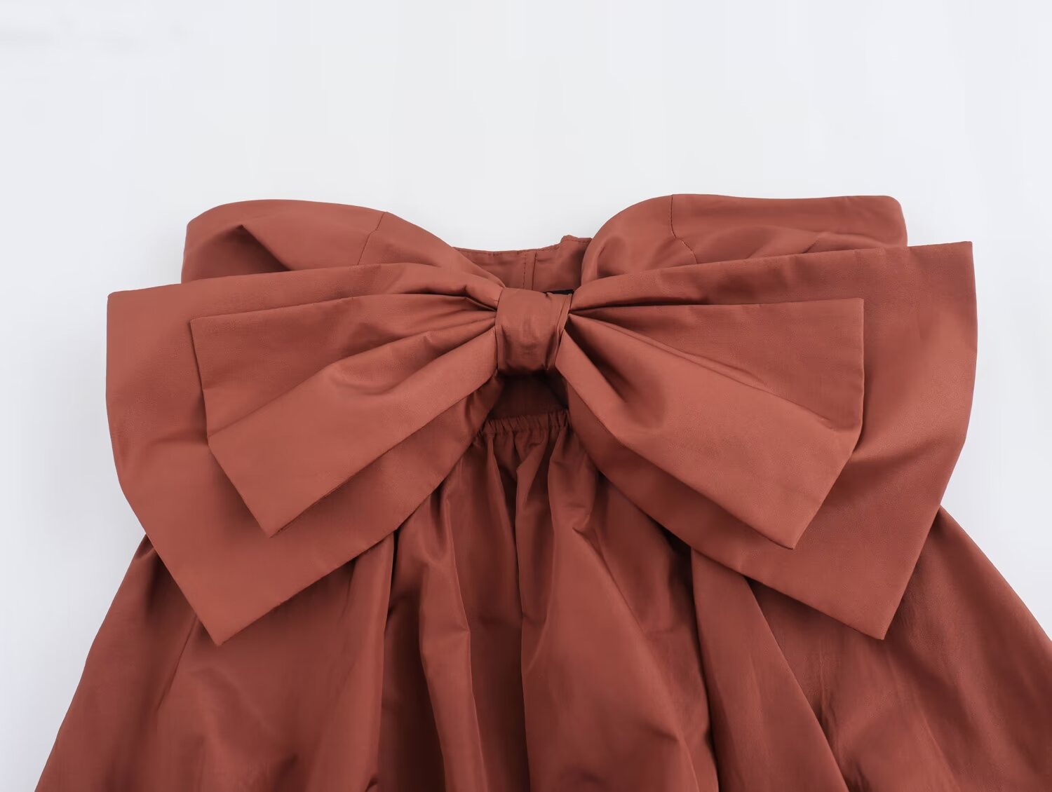 Bow Cutout Mini Dress