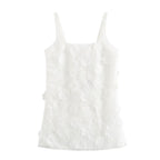 Embroidered Backless Slim-Fit Dress
