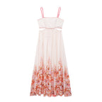 Elegant Slightly Mature Embroidery Case Slip Dress