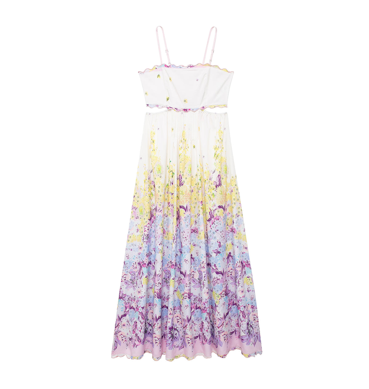 Elegant Slightly Mature Embroidery Case Slip Dress