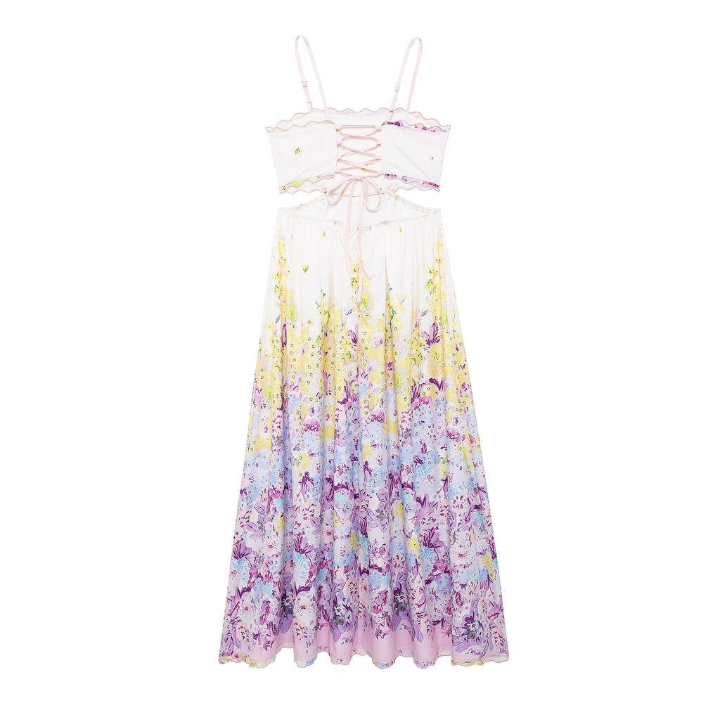 Elegant Slightly Mature Embroidery Case Slip Dress
